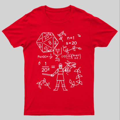 The Science Of a Rpg Geeky T-Shirt