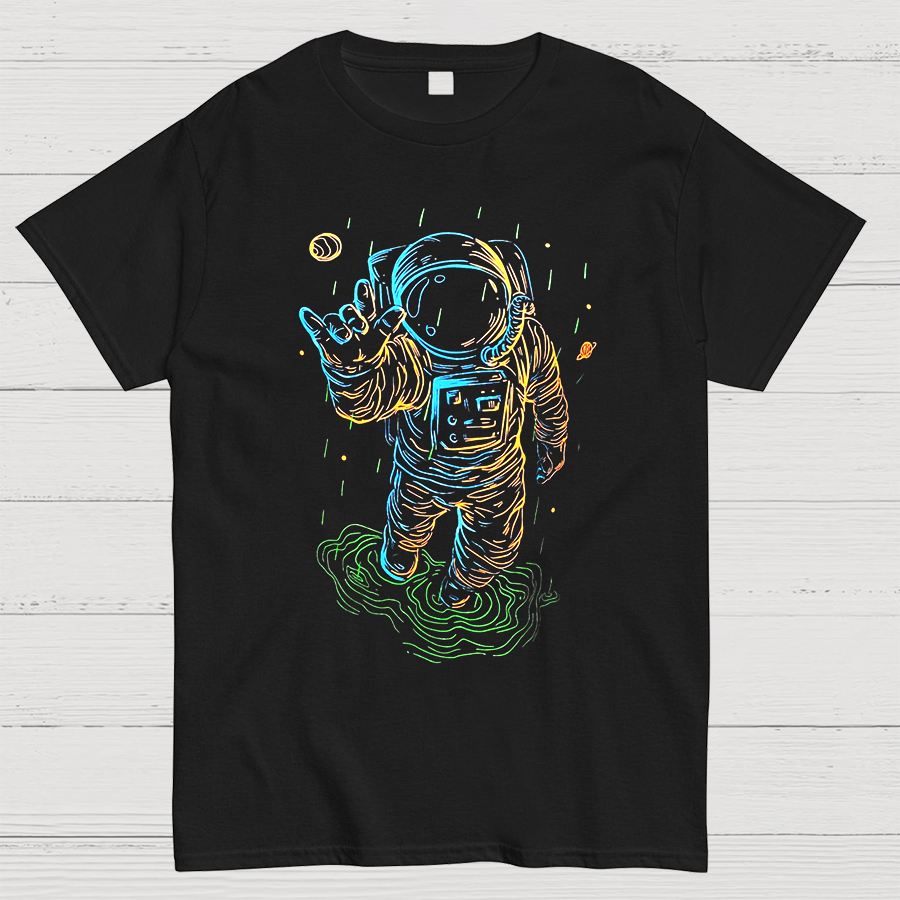 Travel In Space Funny Geeky T-Shirt