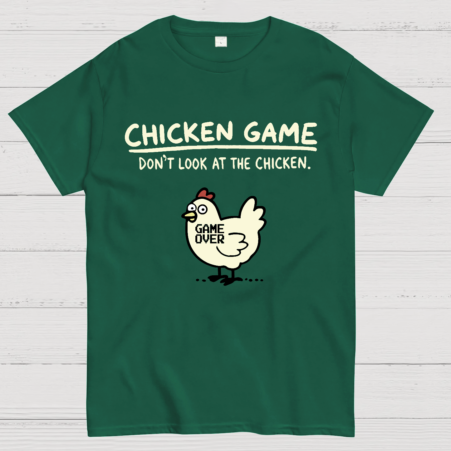 Chicken Game Geeky T-Shirt