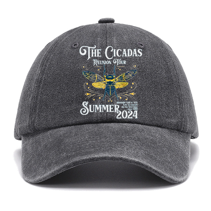 The Cicadas Reunion Tour Summer 2024 Cotton Hat