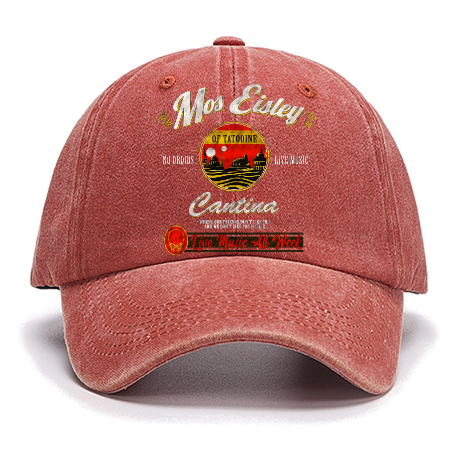 Mos Eisley Cantina Tatooine Graphic Star Wars Cotton Hat