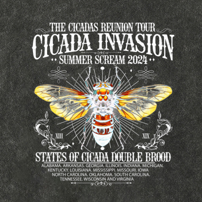 The Cicadas Reunion Tour Summer 2024 Cotton Hat