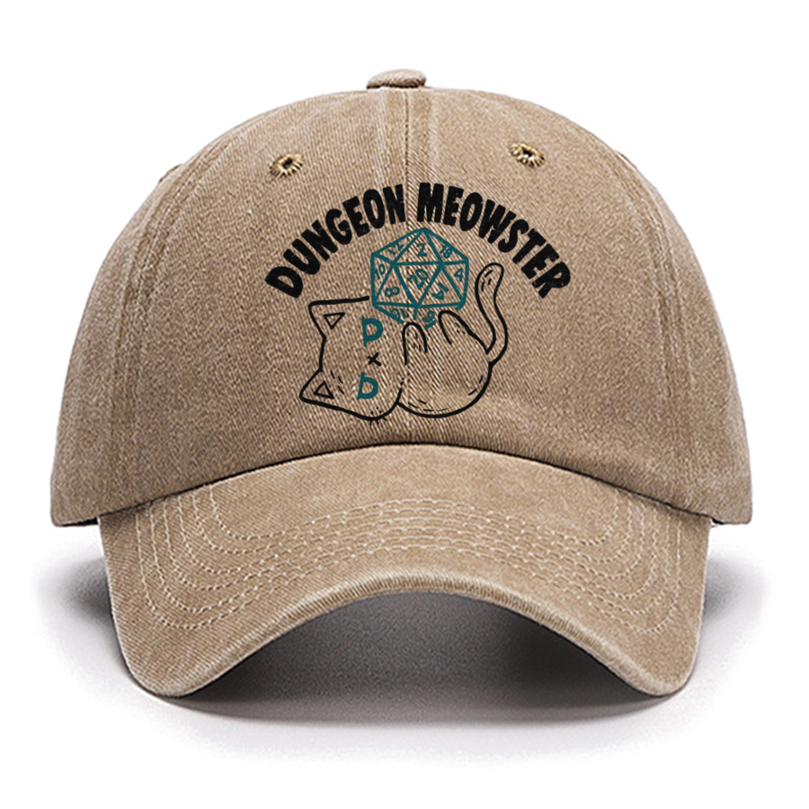 The Dungeon Meowster Geek Cotton Hat