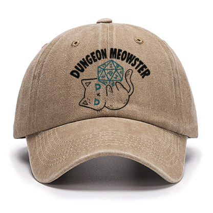 The Dungeon Meowster Geek Cotton Hat