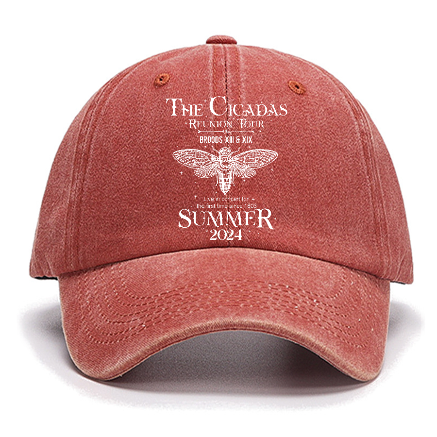 The Cicada Reunion U.S Tour 2024 Cicada Cotton Hat