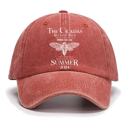 The Cicada Reunion U.S Tour 2024 Cicada Cotton Hat