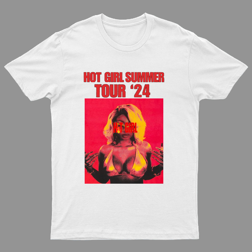 Hot Girl Summer Tour 2024 Megan Print T-Shirt