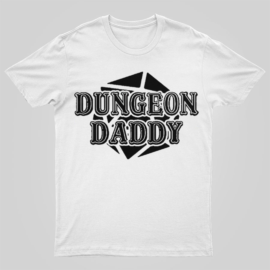 Dungeon Daddy Game Geeky T-Shirt