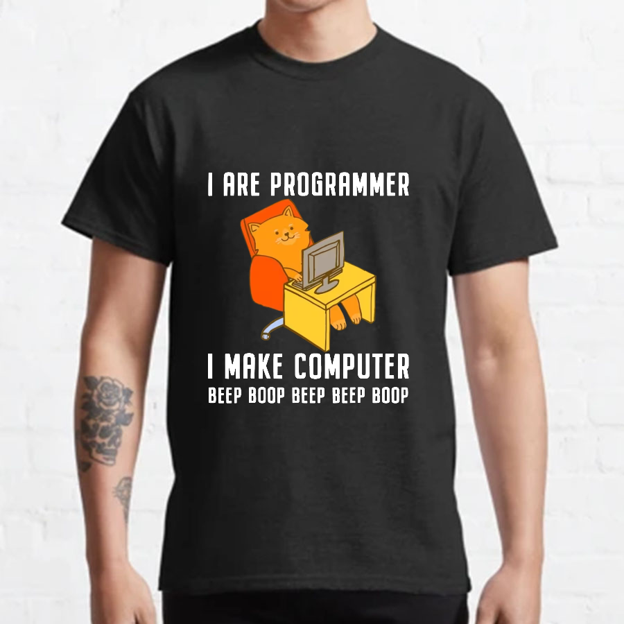 I Are Programmer Programming Geeky T-Shirt