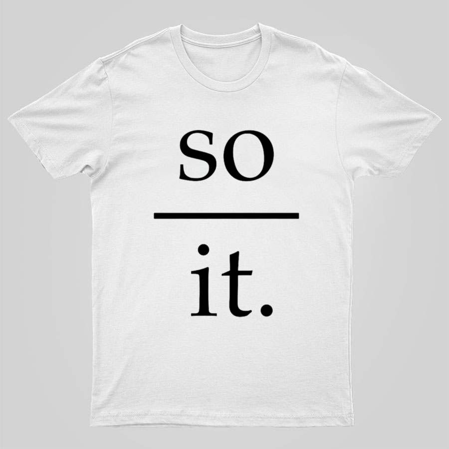 So Over It Nerd T-Shirt