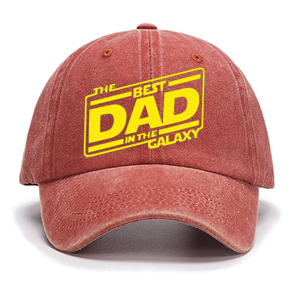 The Best Dad In The Galaxy Dad Cotton Hat