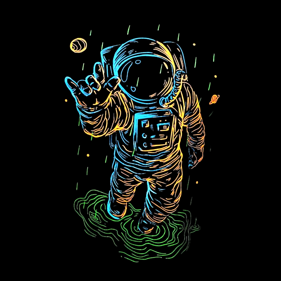 Travel In Space Funny Geeky T-Shirt