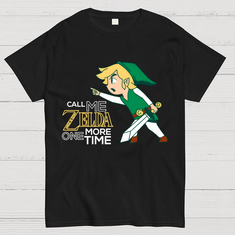 Call Me Zelda One More Time Geek T-Shirt