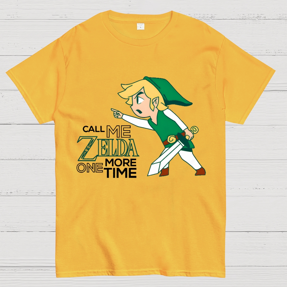 Call Me Zelda One More Time Geek T-Shirt