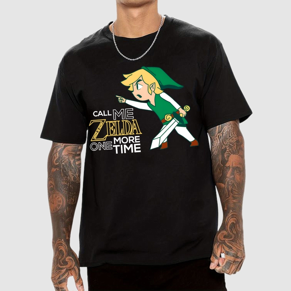Call Me Zelda One More Time Geek T-Shirt
