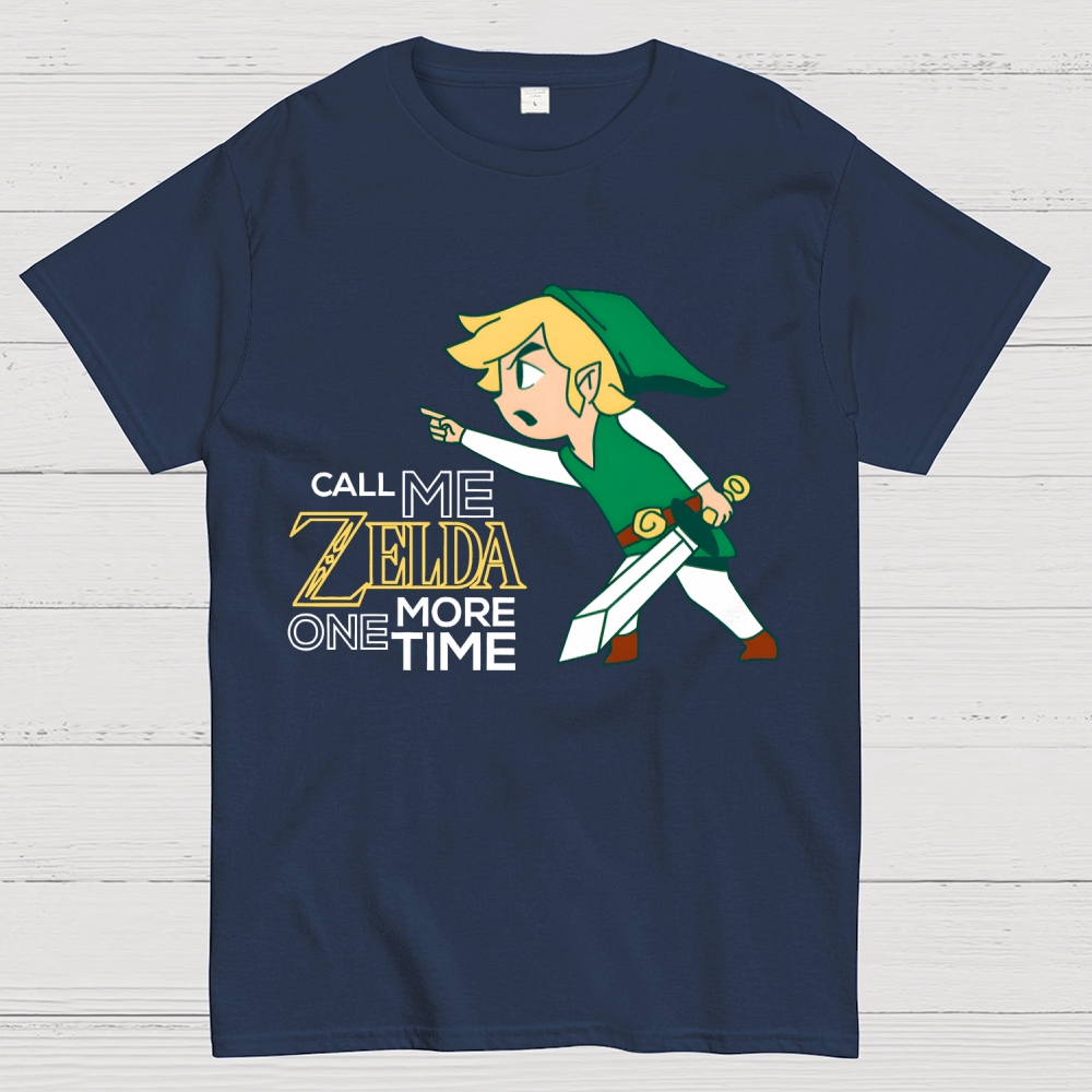 Call Me Zelda One More Time Geek T-Shirt
