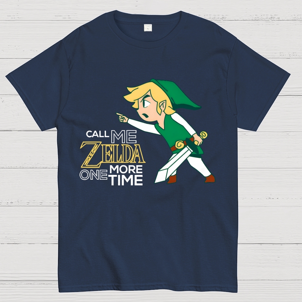 Call Me Zelda One More Time Geek T-Shirt