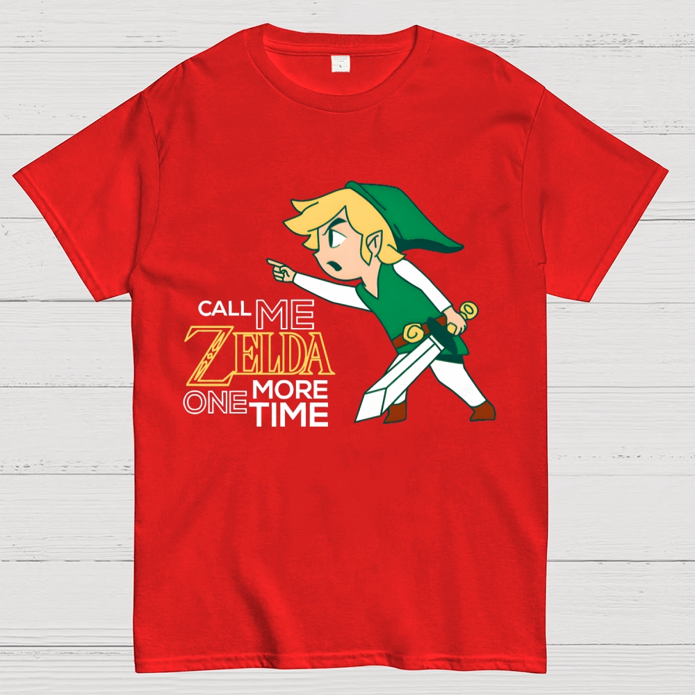 Call Me Zelda One More Time Geek T-Shirt