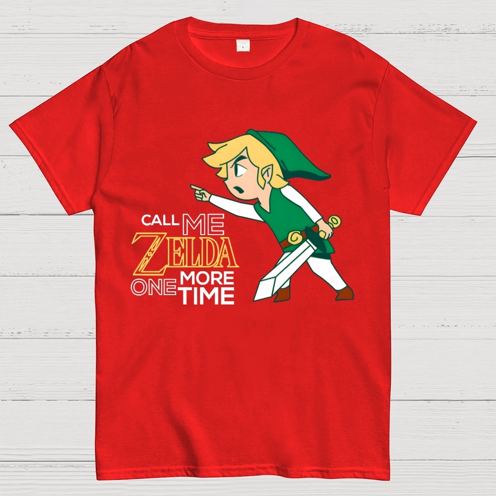 Call Me Zelda One More Time Geek T-Shirt