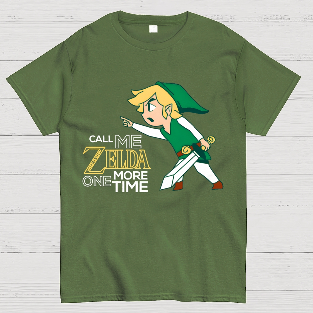 Call Me Zelda One More Time Geek T-Shirt