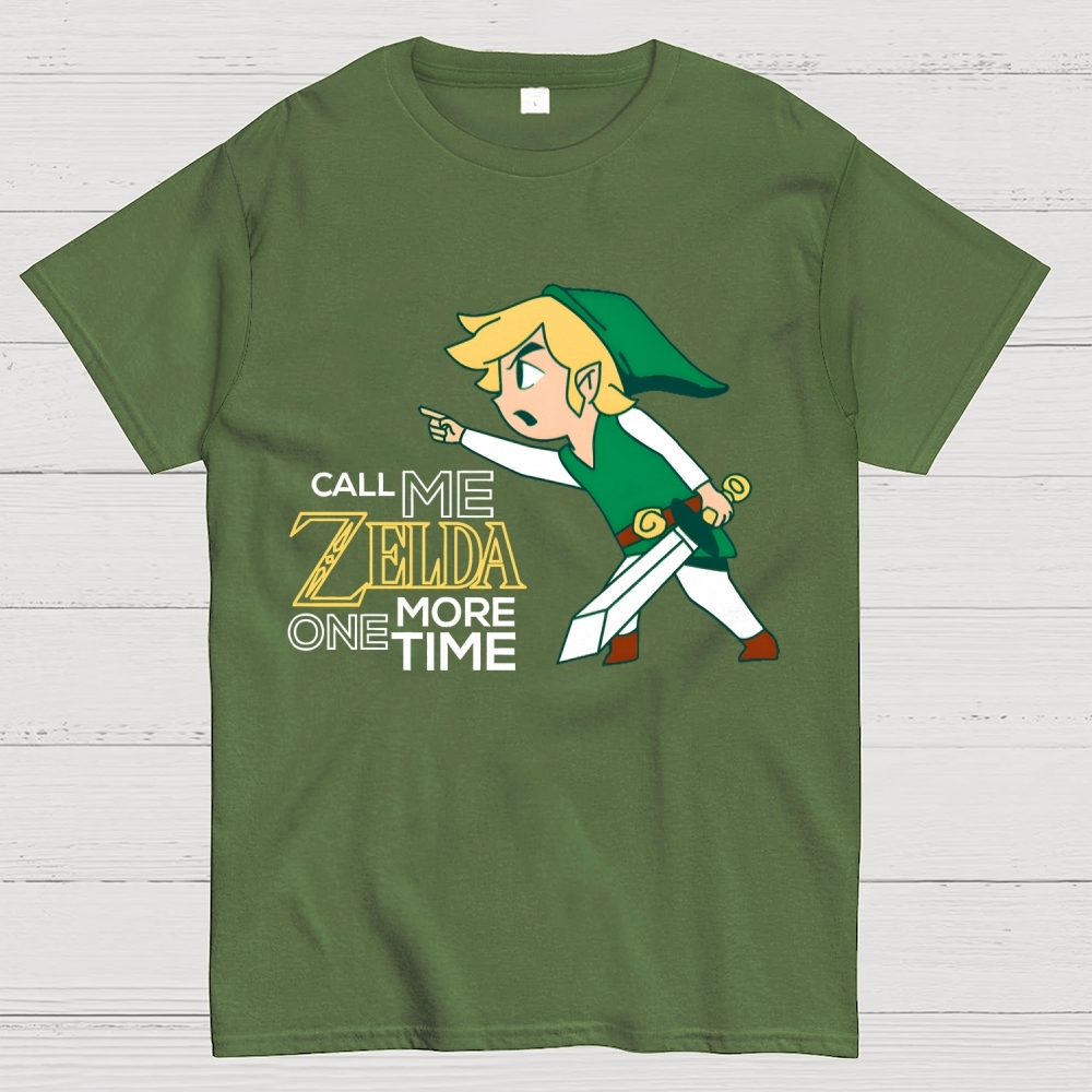 Call Me Zelda One More Time Geek T-Shirt