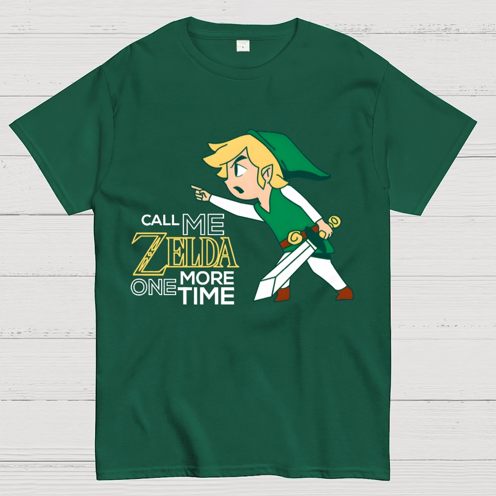 Call Me Zelda One More Time Geek T-Shirt