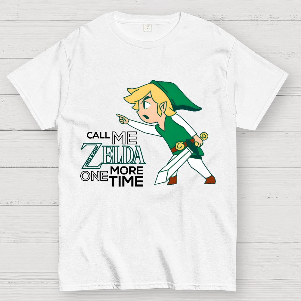 Call Me Zelda One More Time Geek T-Shirt