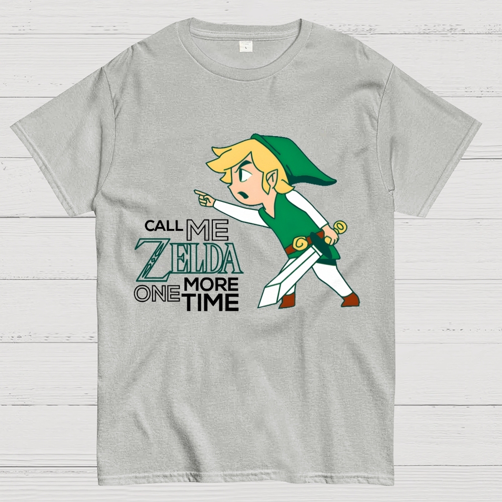 Call Me Zelda One More Time Geek T-Shirt