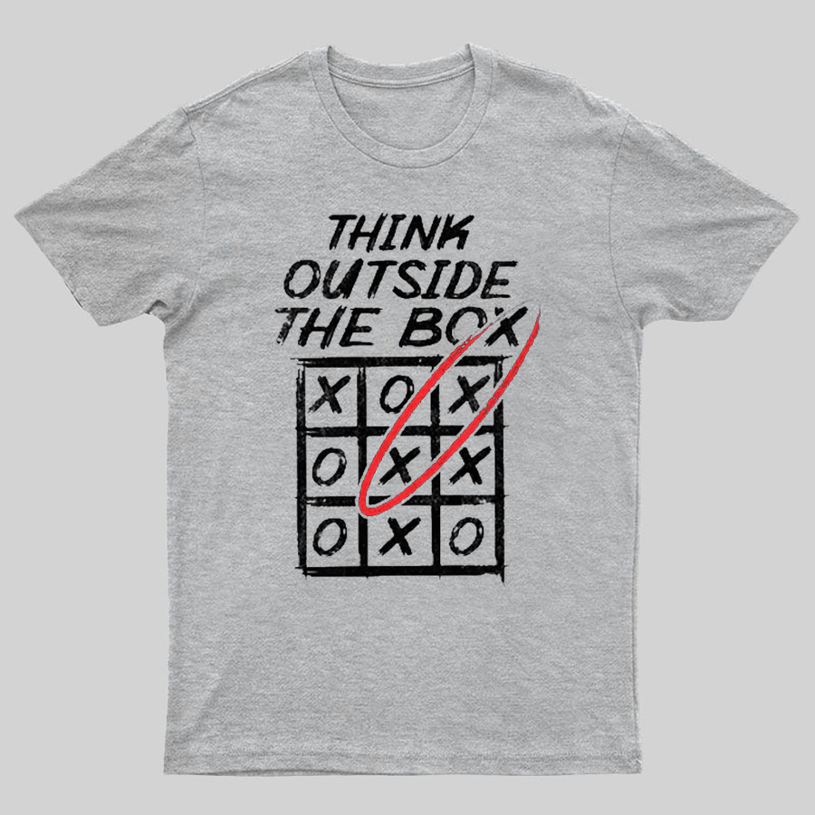 Think Outside The Box Nerd T-Shirt