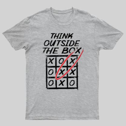 Think Outside The Box Nerd T-Shirt