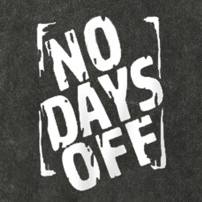 No Days Off Funny Cotton Hat
