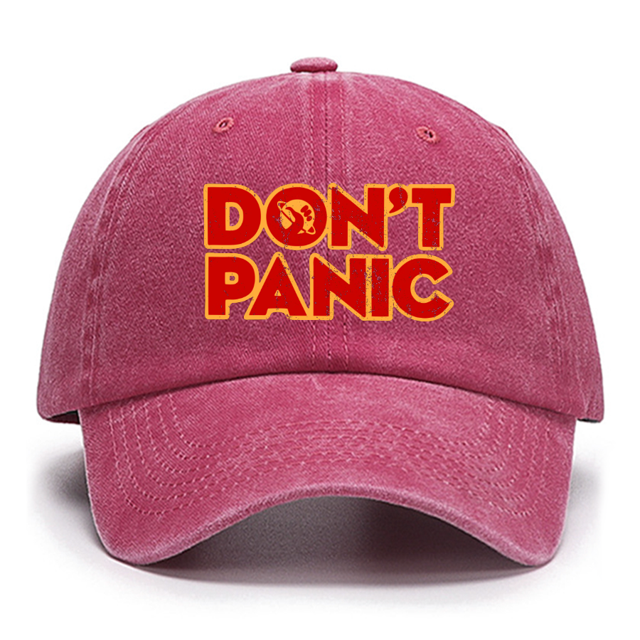 Dont Panic Cotton Hat