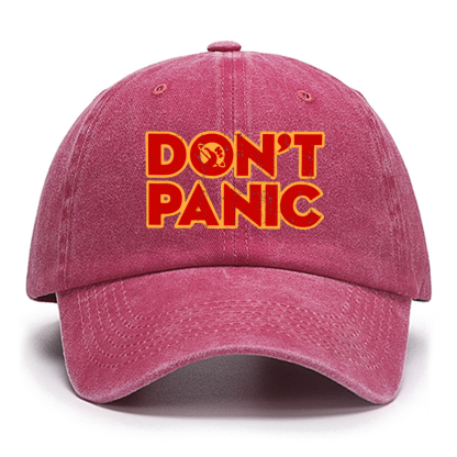 Dont Panic Cotton Hat