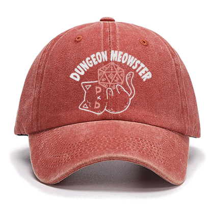 The Dungeon Meowster Geek Cotton Hat