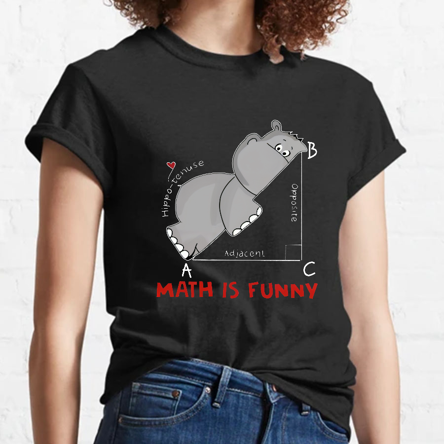 Math Is Funny Geeky T-Shirt