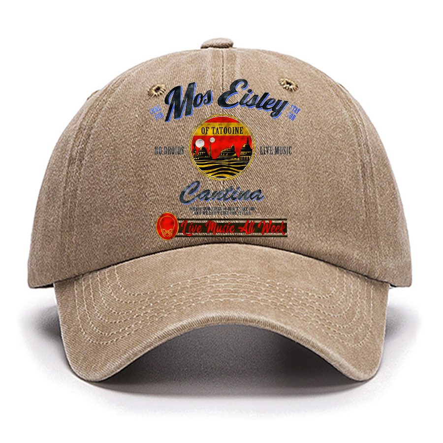 Mos Eisley Cantina Tatooine Graphic Star Wars Cotton Hat