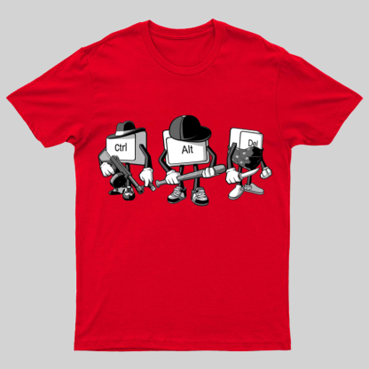 Computer Mafia Funny IT Geeky T-Shirt
