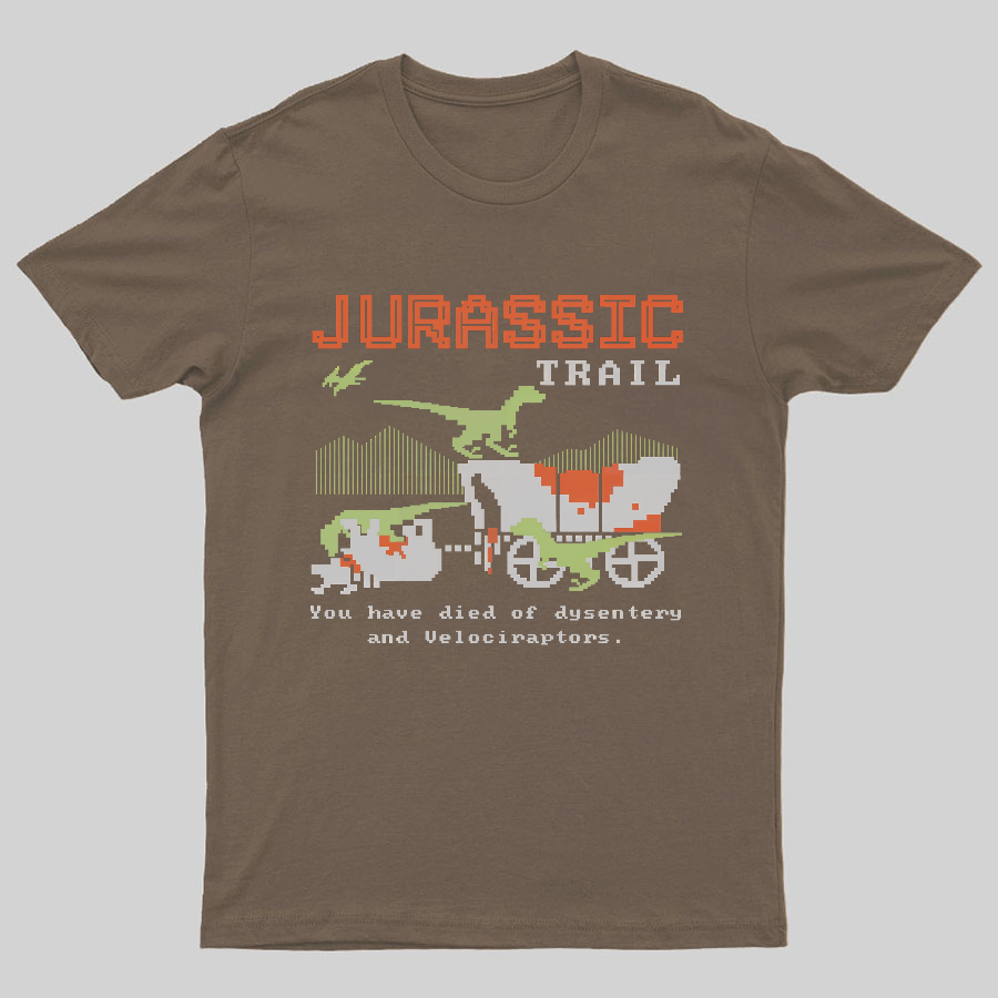 Jurassic Trail Geeky T-Shirt