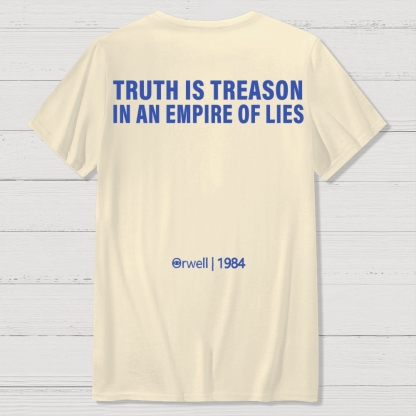 1984 Orwell Front And Back Printing Geek T-Shirt