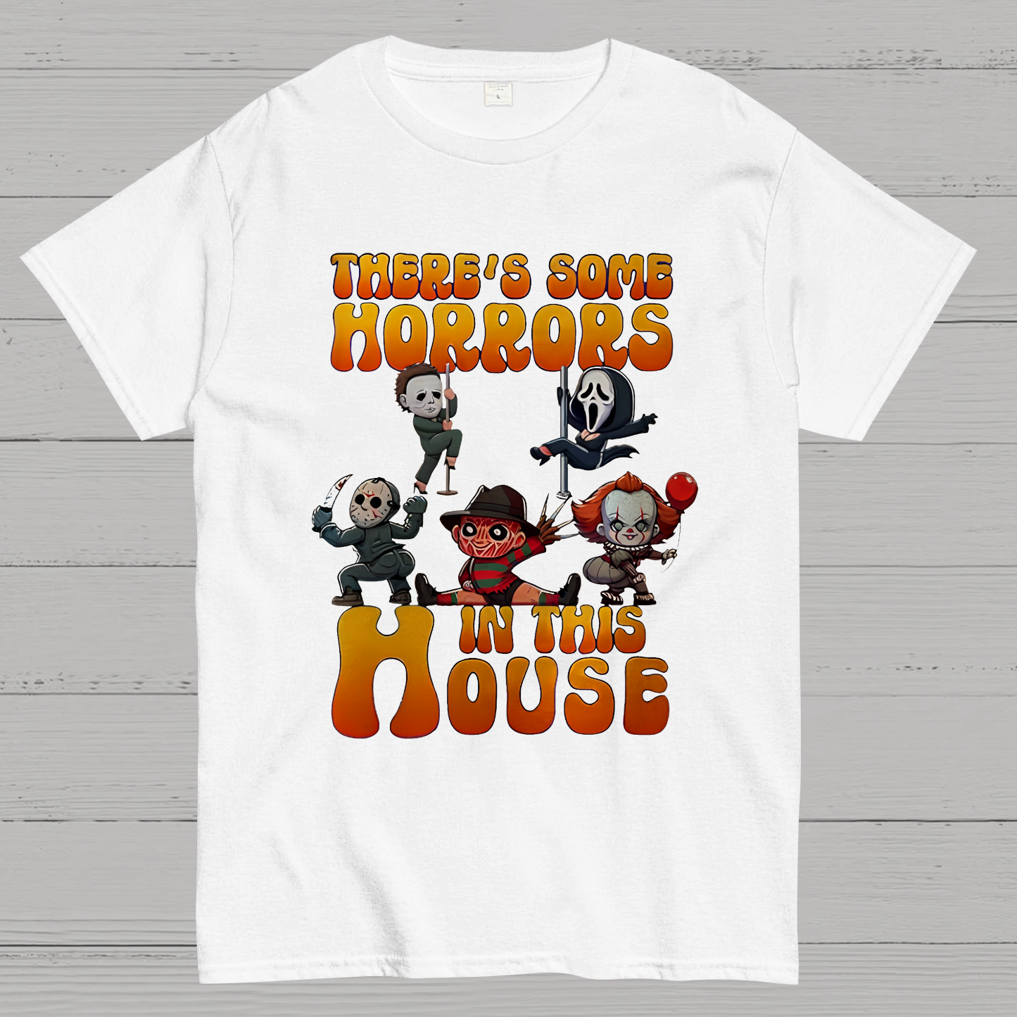 Horror Movie Halloween Geek T-Shirt