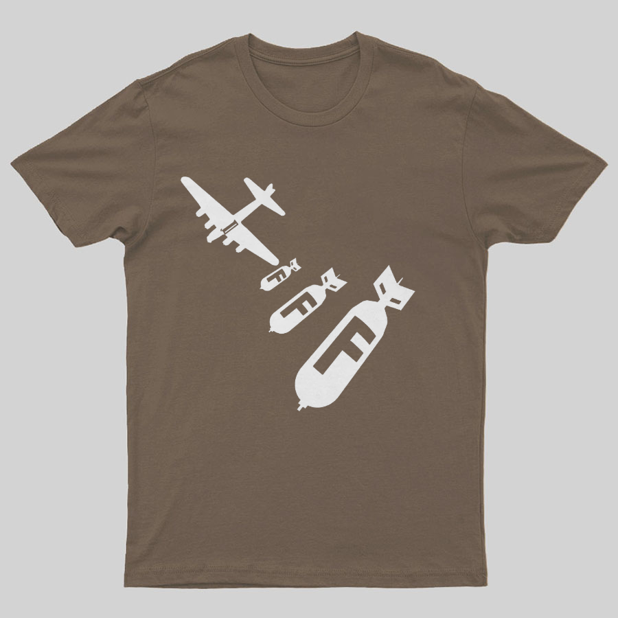 Funny - Dropping F Bombs Geeky T-Shirt