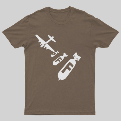 Funny - Dropping F Bombs Geeky T-Shirt