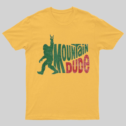 Mountain Dude Geeky T-Shirt