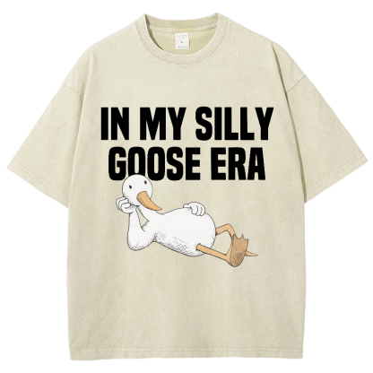 In My Silly Goose Era, Silly Goose Vintage Distressed T-shirt