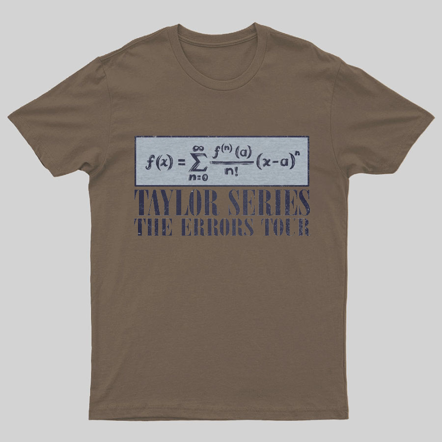 Taylor Series- The Errors Tour Nerd Geeky T-Shirt
