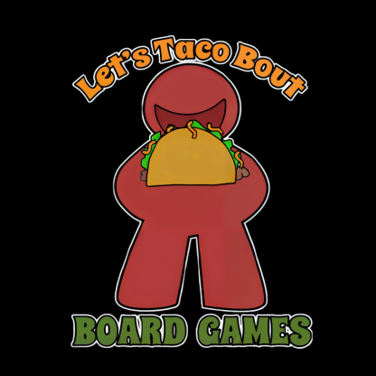 Funny Taco Bout Board Games Meeple Art Tee