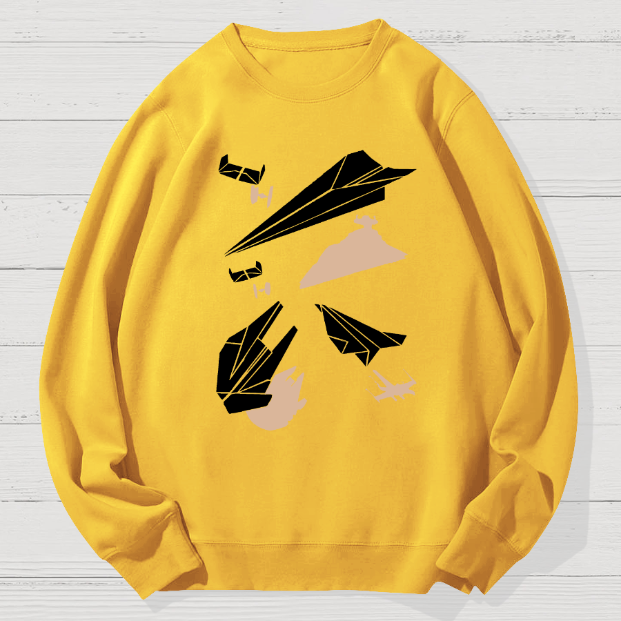 Paper Wars Geek Cotton Sweatshirt