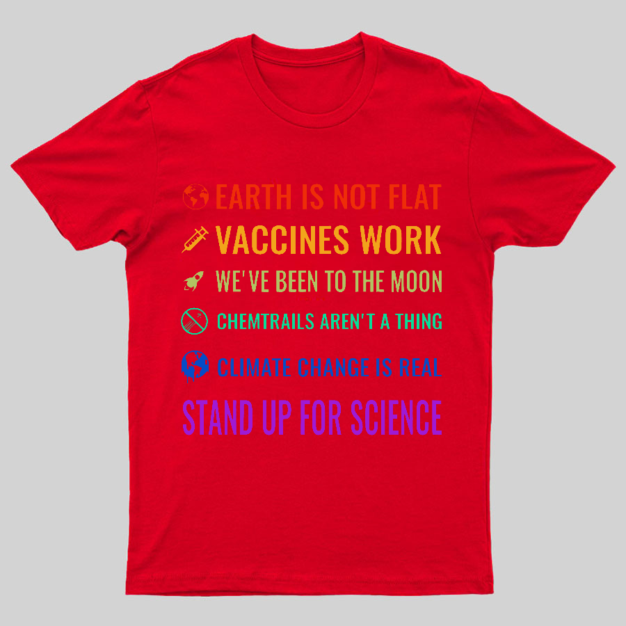 Stand Up For Science! Geeky T-Shirt