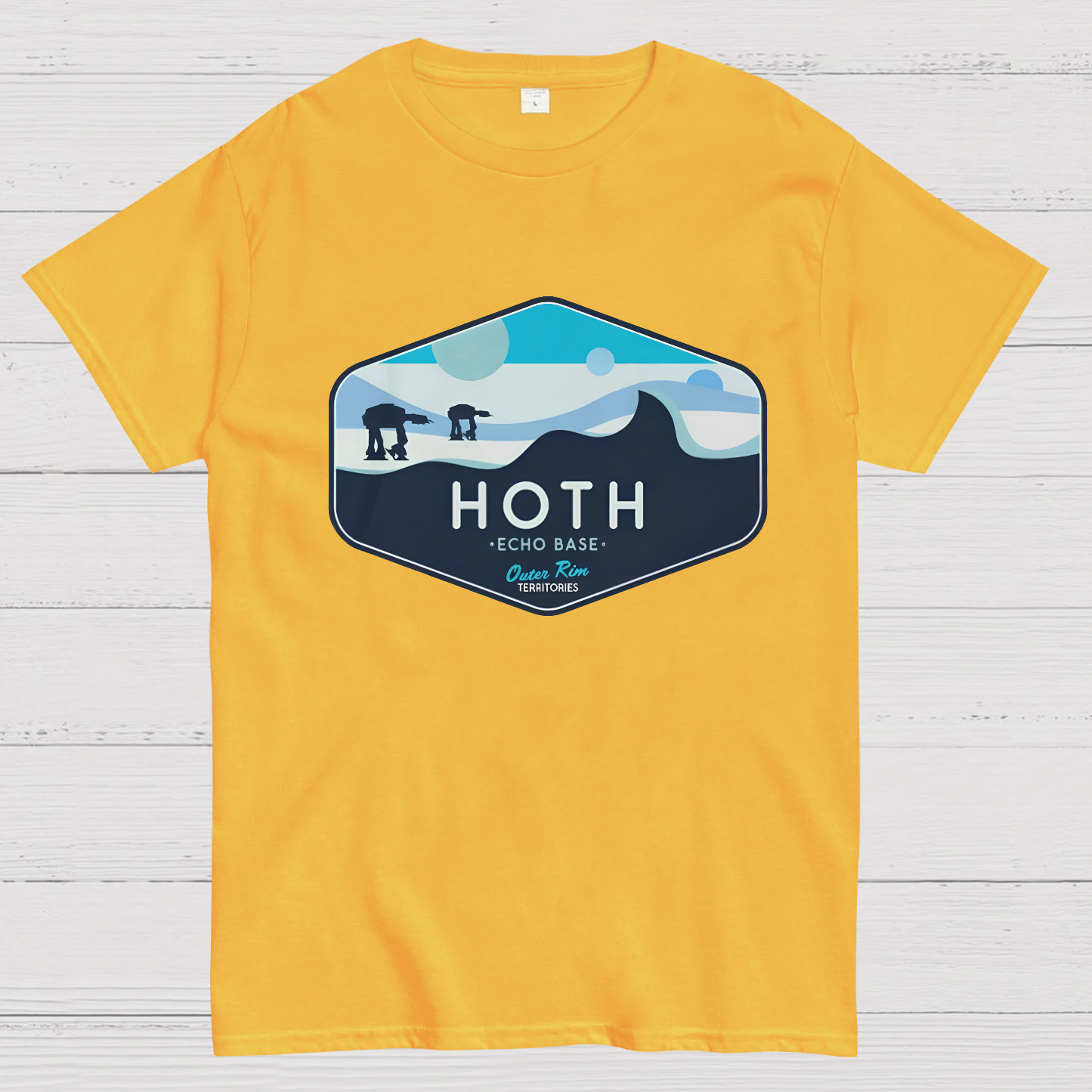 Hoth Planet Geeky T-Shirt