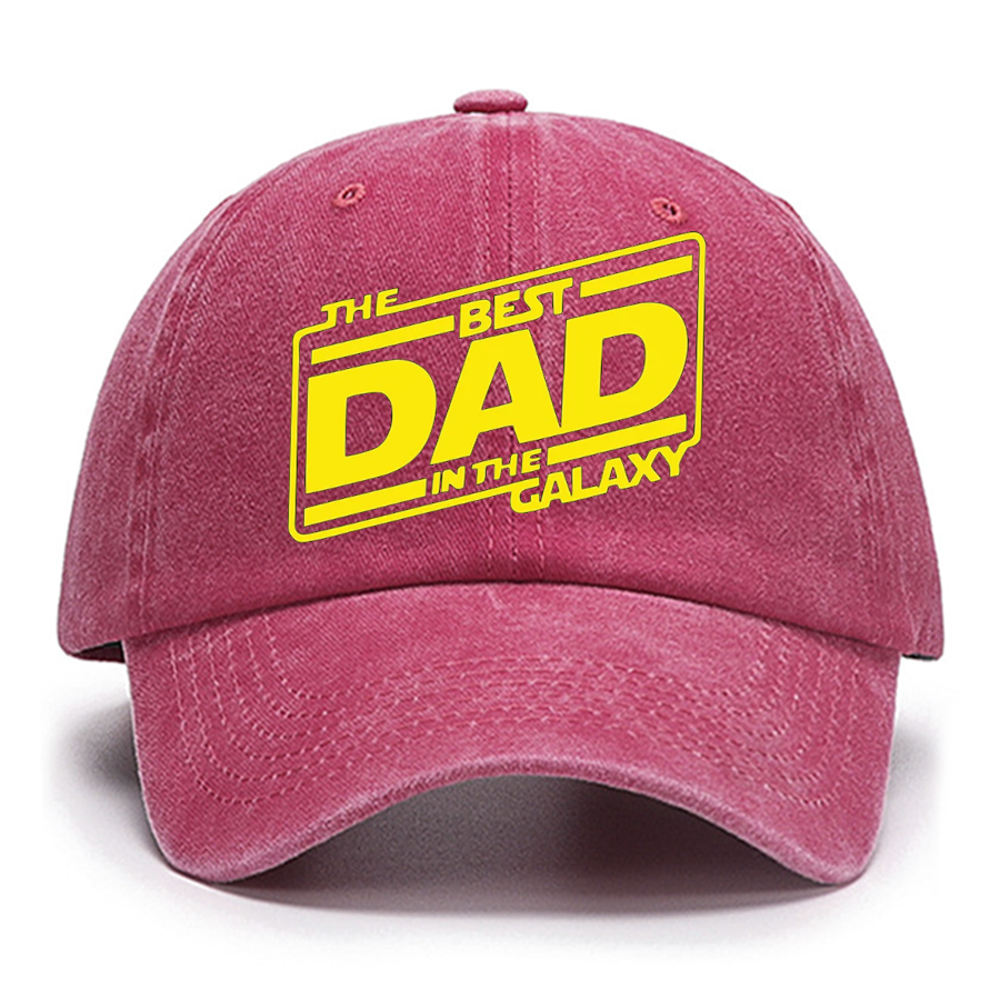 The Best Dad In The Galaxy Dad Cotton Hat
